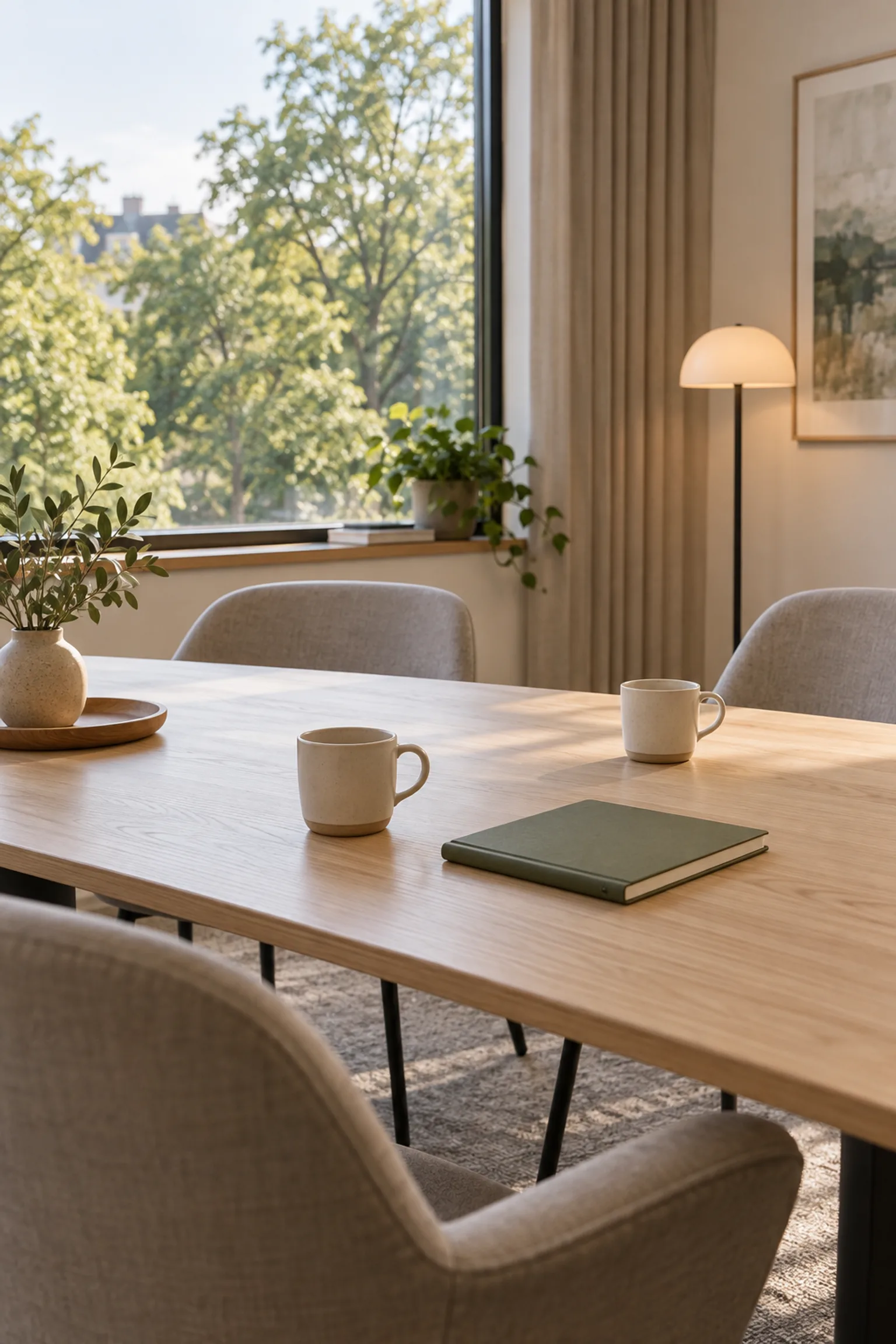 Illustrativ mötesmiljö för rådgivning om yrkestrafiktillstånd